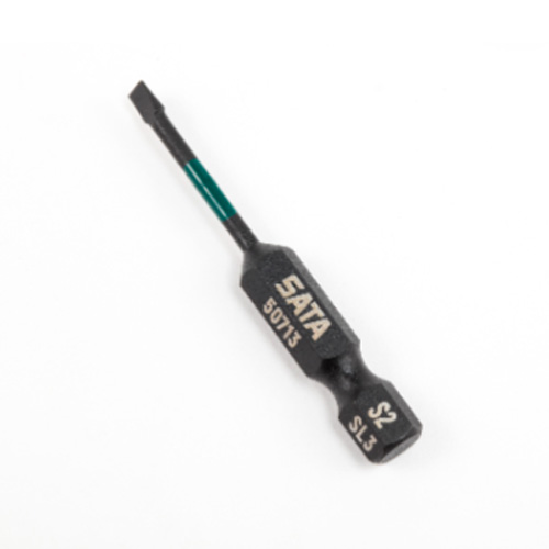 10件套6.3MM系列50MM长抗冲击一字旋具头3MM