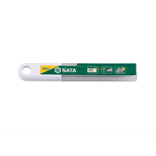 10件套尖角美工刀刀片9节9*73MM