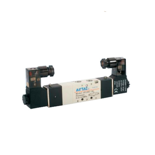 内部先导式双控5通电磁阀